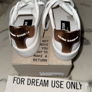 Authentic Brand New Golden Goose Pure-Star Sneakers